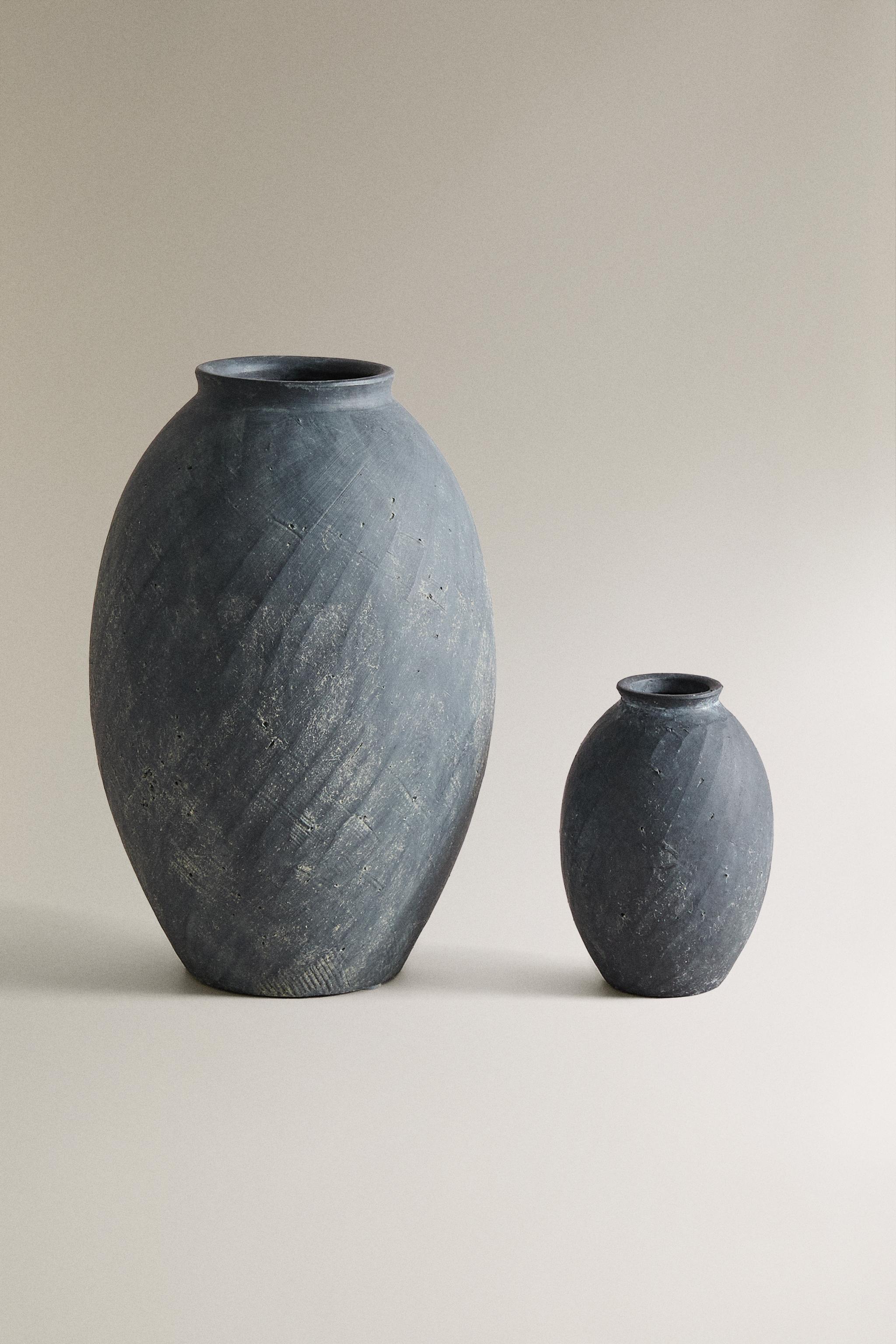 VASE CÉRAMIQUE TEXTURÉ